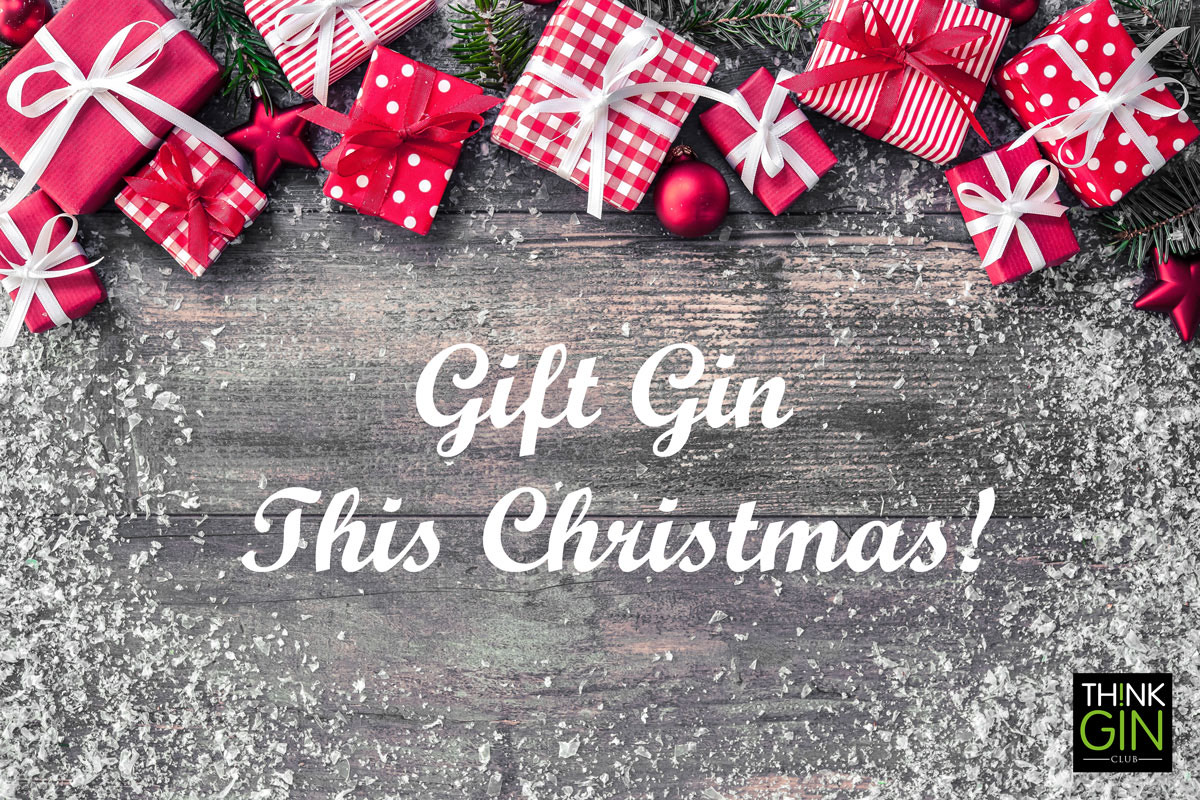 Christmas gift gin